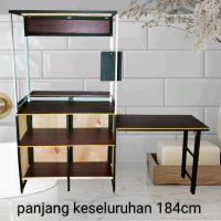 booth portable / gerobak lipat / meja lipat / meja berjualan / gerobak dagang