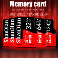 SHANDIAN Ultra Smart SD 128GB 32GB 64GB 32GB 16G 4GB Class 10 Card SD/TF Flash Card Memory Card 32 64 128 gb Smart SD for Phone