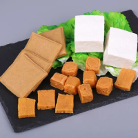 Simulation Tofu Block Fake Food Model, Hot Pot Ingredients Hotel Decoration, Teaching Chinese Food Props, Kids Play Toys