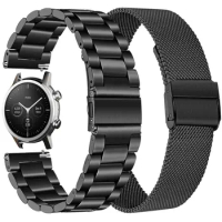 Stainless Steel Metal Watch Bands For Moto 360 3rd Gen Mesh Strap Quick Release Smart Wristband For Moto 360 3 Bracelet Correa