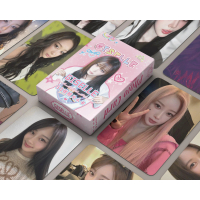 AESPA อัลบั้ม Photocard, 50-55 ชิ้น/กล่อง, การ์ดโฮโลแกรมเลเซอร์, NINGNING ฤดูหนาว GISELLE KARINA โปส