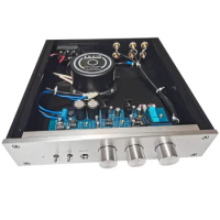 SUNBUCK AV2 HiFi 2-channel input tone preamp with direct amp DIY ALPS27 OPA2604 op amp bile flavor Preamplifier Amplifier