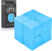 Infinity Cube Sensory Fidget Toy EDC Fidgeting Game for Kids and s Cool Gadget Best for Stress and