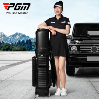 PGM Golf Bag with Wheels Customs locks flexible Full body hard shell Large Capacity Golf Aviation Bag golf supplies new QB142