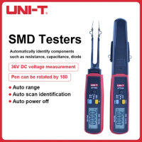 UIN-T UT116A/UT116C Auto Range SMD Multimeter Capacitance Diode(RCD) LED Zener DCV Continuity Battery Tester