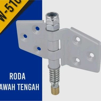 roda bawah engsel Tengah Wina 5100 untuk pintu besi garasi