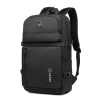 OZUKO Men Backpack Oxford College Student Waterproof 15.6 inch Laptop School Backpacks Teenager Male Travel Fashion Bag Mochila