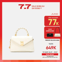 Túi Xách Nữ Thời Trang JUNO Cỡ Nhỏ Tay Cầm Xoắn Phối Charm Trang Trí TXN926