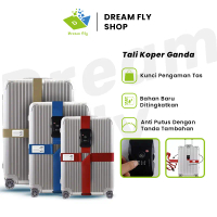 Tali Koper Silang GandaDengan / Belt Cross Lock TSA / Pengikat Koper TSA / Sabuk Koper TSA Cross Loc