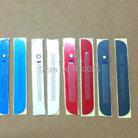 Black/White/Blue/Red New Ymitn Aluminum Top+Bottom Strip Cover Housing Case with Glass lens For HTC One E8 M8sw M8sd/st