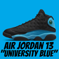 NIKE 耐吉 休閒鞋 Air Jordan 13 University Blue 大學藍 黑藍 男款 DJ5982-041(休閒鞋)
