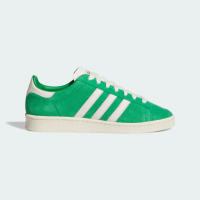 【adidas 愛迪達】Jabbar Lo 男女 運動休閒鞋 復古鞋 金標 麂皮 舒適 穿搭 綠 白(JI3432)