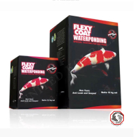 FLEXY COAT WATERPONDING 2,5 KG CAT PELAPIS KOLAM KOI - black