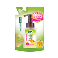 【OP】天然茶酚洗手慕絲-敏弱性肌膚(補充包300ml)