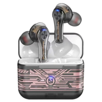 TS-200 TWS Wireless Bluetooth 5.0 Earphones Charging Box Touch Control Headphones Gaming Headset Sport Earbuds For Xiaomi PK i12