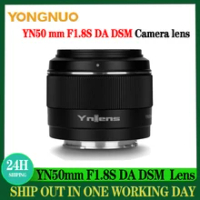 Yongnuo YN50mm F1.8S DA DSM Camera Lens 50mm F1.8 APS-C Fixed Focus AF/MF Lens for Sony E-mountA 6300 A6400 A6500 NEX7