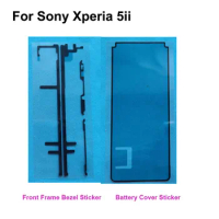 Adhesive Tape For Sony Xperia 5ii 3M Glue Front LCD Supporting Frame Sticker For Sony Xperia 5 ii Back Battery cover Tape
