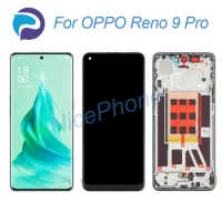 for OPPO Reno 9 Pro LCD Screen + Touch Digitizer Display 2412*1080 PGX110 Reno 9 Pro LCD Screen Display