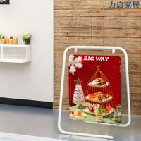 柏思頓廣告牌展示架折疊立牌咖啡店門口戶外立式簡約海報架子