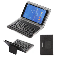 Keyboard Case For Lenovo Tab E8 Universal 7-8 inch Wireless Bluetooth 3.0 Keyboard cover For Lenovo Tab E7 tablet +OTG+pen