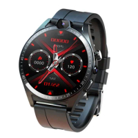 Ajeger 4G LTE Smart Watch Men 4GB+128GB Android 9 Smartwatch 1000 mAh Dual Camera Heartrate SIM Card Slot GPS Wifi APP Download
