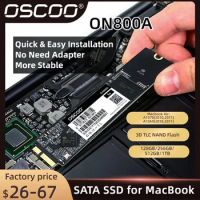 OSCOO SSD for Apple Macbook Air A1370 A1369 2010 2011 EMC 2393 2471 2392 1369 Solid State Drive MAC SSD 128GB 256GB 512GB 1TB
