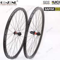 Super Light 1190g Sapim XC MTB Wheelset 29 Carbon DT Swiss 240 Quick Release / Thru Axle / Boost Tubeless 29er MTB Bike Wheels