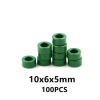 Inner 6mm 0.24''Small inductor Ferrite Core 10X6X5mm Electronics EMI Filter Ferrite Ring RF Choke Ferrite bead