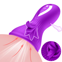 Clitoral Sucker Women Masturbator Nipples G-spot Stimulator Vagina Orgasm Licking Tongue Vibrator Female Sex Toys for Adults
