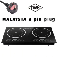 TWK  jenamaInduction Cooker And Ceramic Cooker Double Stove Embedded Dual Use