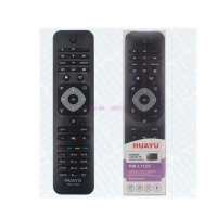 50pcs Universal Replacement TV Remote Control for Philips 242254990467/2422 549 90467 Black