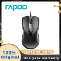 Original Rapoo N1162 USB Wired Computer Mouse Optical Mouse Gamer PC Laptop Notebook Computer Mouse Mice for Home Office Use