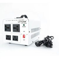【OKAY!】電壓轉換器 2500W 220v轉110v 旅行萬用接頭 國際變壓器 升壓器 851-AT2025(萬用轉接插座 變壓器)