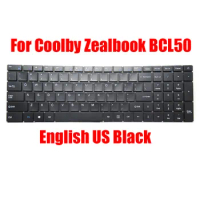Laptop Keyboard For Coolby Zealbook BCL50 English US Black New