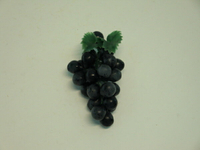 《食物模型》迷你葡萄-黑 水果模型 - B0953-1