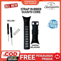 Strap Rubber Band Suunto Core All Black Tali Jam Tangan Suunto Core Watch Prenium