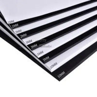 Black,White Eva foam sheets , Craft eva sheets, Easy to cut , Punch sheet , Handmade patelay material