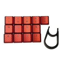 ABS Textured Tactility Backit Keycaps for G813/G815/G915/G913 Mechanical Keyboard for Gamers Professionals