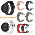 Polar Vantage V นาฬิกาสมาร์ทวอตช์ GPS หน้าจอสัมผัสสี 1.2 นิ้ว