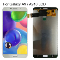 100% Tested A910 Lcd For SAMSUNG GALAXY A9 Pro LCD 2016 A910 A9100 A910F/DS Display Touch Screen Replacement 6.0 " screen
