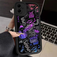 Sarung Telefon, Sarung untuk Samsung A04E, Samsung M04, Samsung F04, Reka Bentuk Kartun Comel, Liput