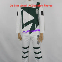 Tokusou Sentai Dekaranger Deka Break White cosplay costume acgcosplay dark green version