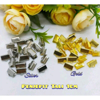 Klep Penjepit Pita / Tali 1.3 cm 1cm Klep Penjepit Tali Klem Penjepit Klep Kalung Klep Gelang Klep T