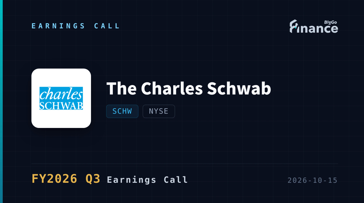 Steven Hawken SCHW Q3 FY2026 earnings call