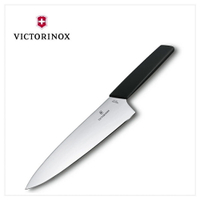 VICTORINOX 瑞士維氏 Swiss Modern 切肉刀 黑 6.9013.20B