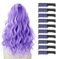 MSDADA 10 Color Hair Chalk for Girls - Hair Chalk Comb Kids Temporary Hair Color Dye - Teen Girl Gif