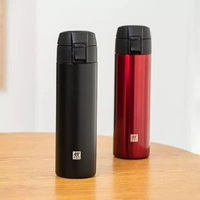 德國孖人牌 ZWILLING不鏽鋼保溫杯茶濾杯 行動式彈跳杯 保溫水杯