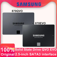 Original SAMSUNG 2.5'' SATA SSD 870 EVO 1TB 500GB 250GB QVO 2TB 4T Internal Solid State Drive Storage Disk For Laptop or Desktop