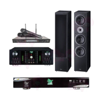 【點將家】DCC-899+FNSD A-300N+SR-889PRO+Monitor Supreme 2002(點歌機4TB+擴大機+無線麥克風+喇叭)