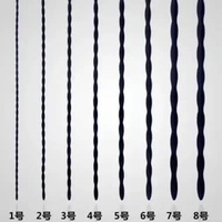 Uretra Model Panjang Tali Hitam 8 Ukuran no.05